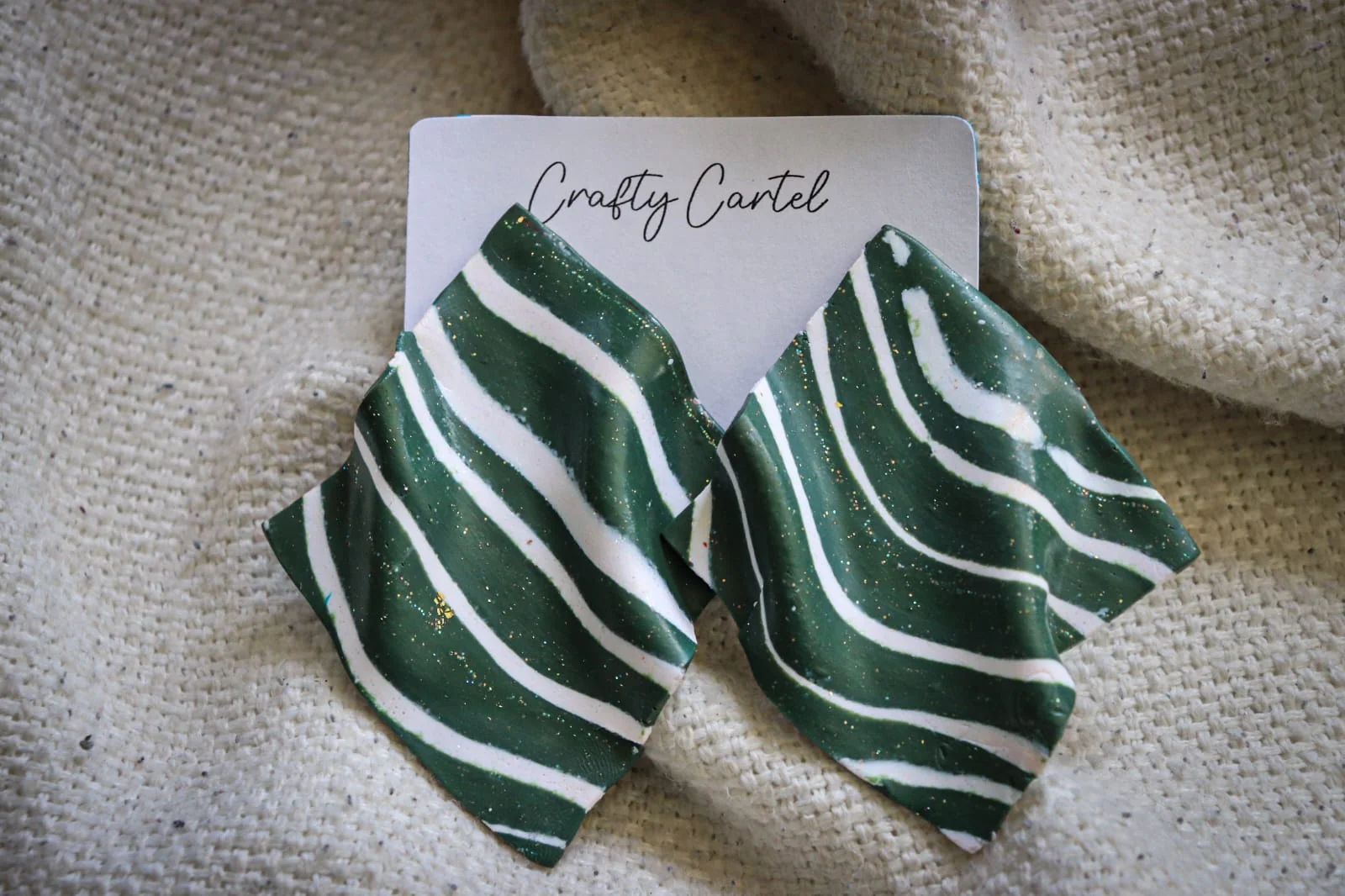 Crafty earrings collection detail